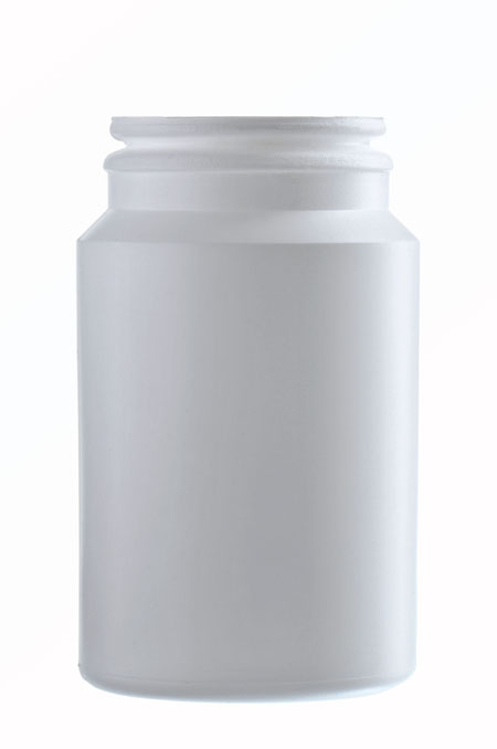 110 ml PP plastic pill container, hinged lid